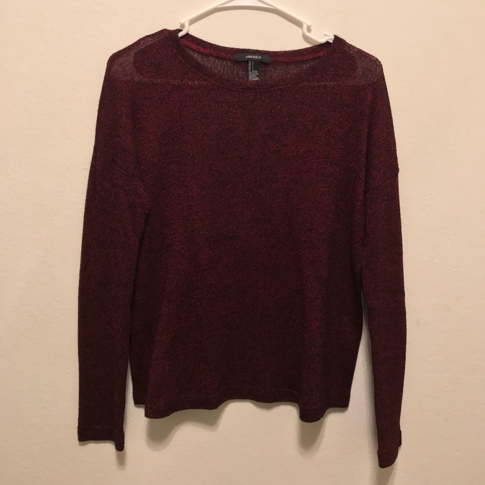 Red sweater